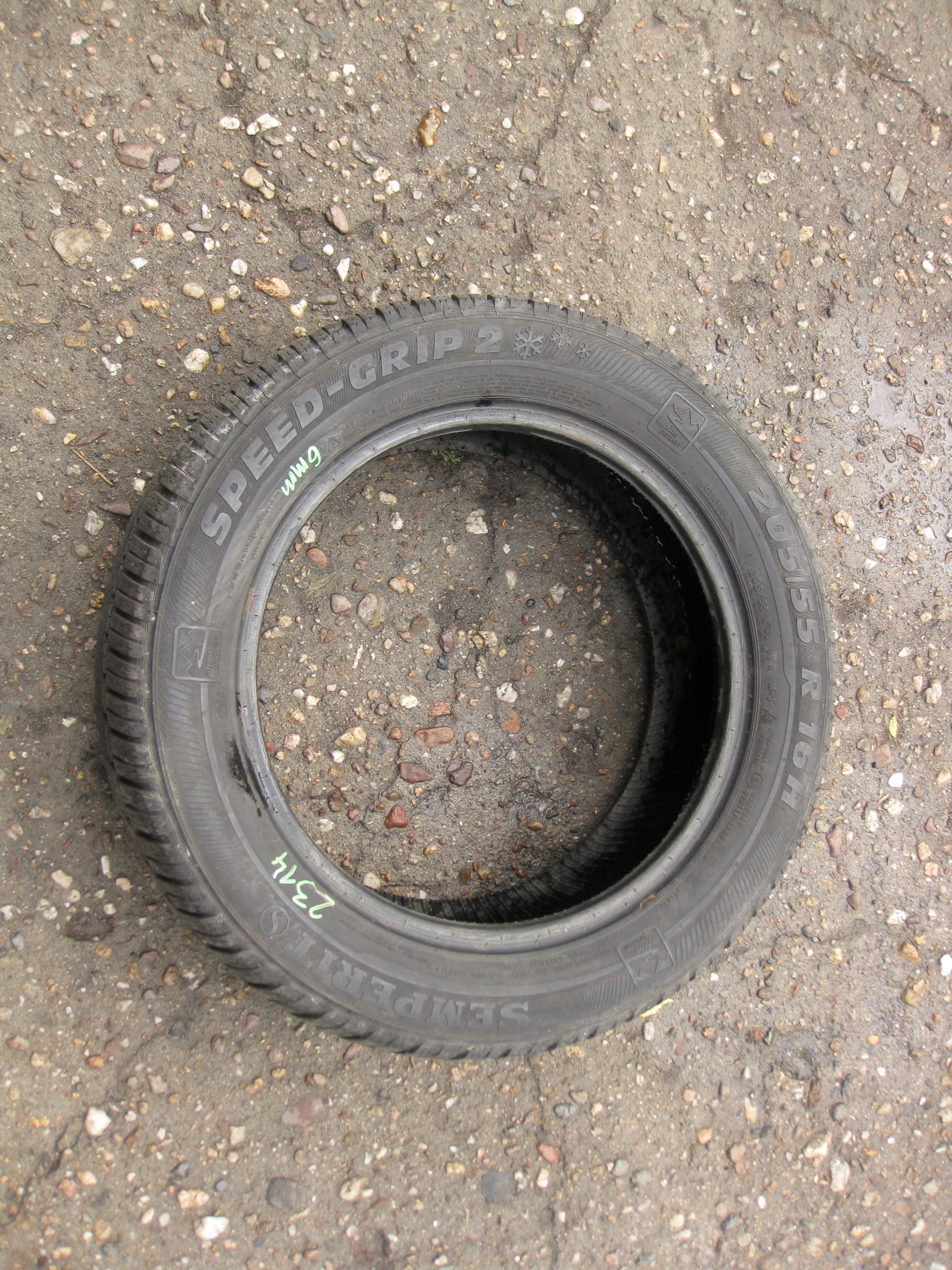 gomma ZIMOWA Semperit Speed-Grip 2 205/55R16 6MM