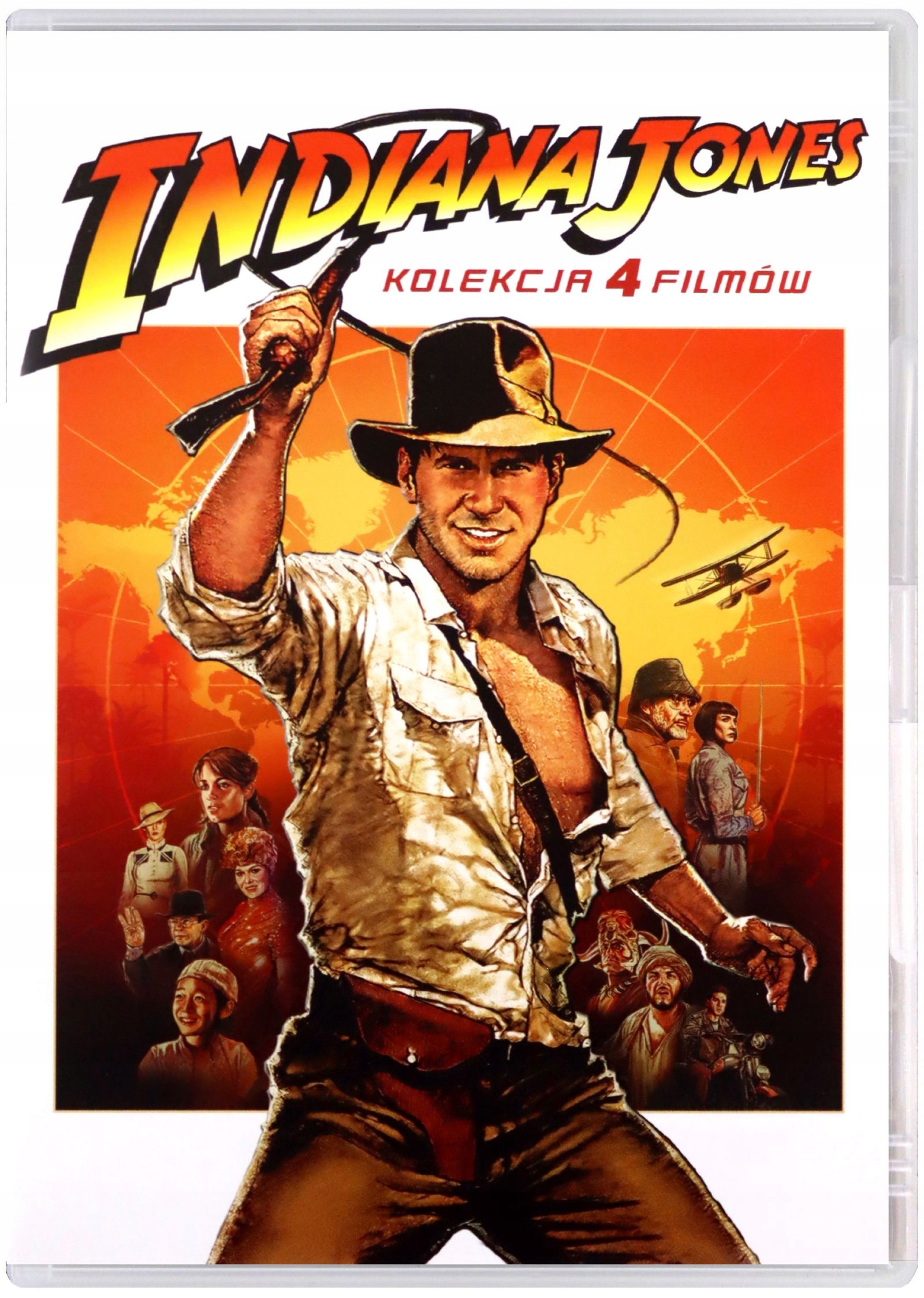 INDIANA JONES. KOLEKCJA 4 FILMÓW (4DVD)