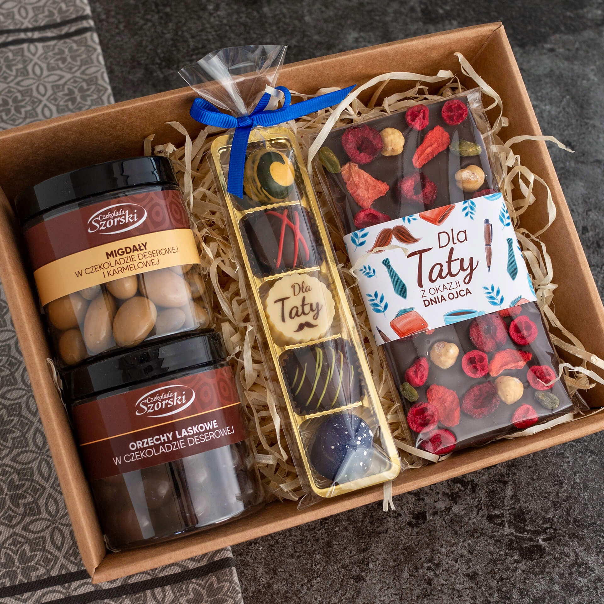 Czekoladowy zestaw na Dzień Ojca
