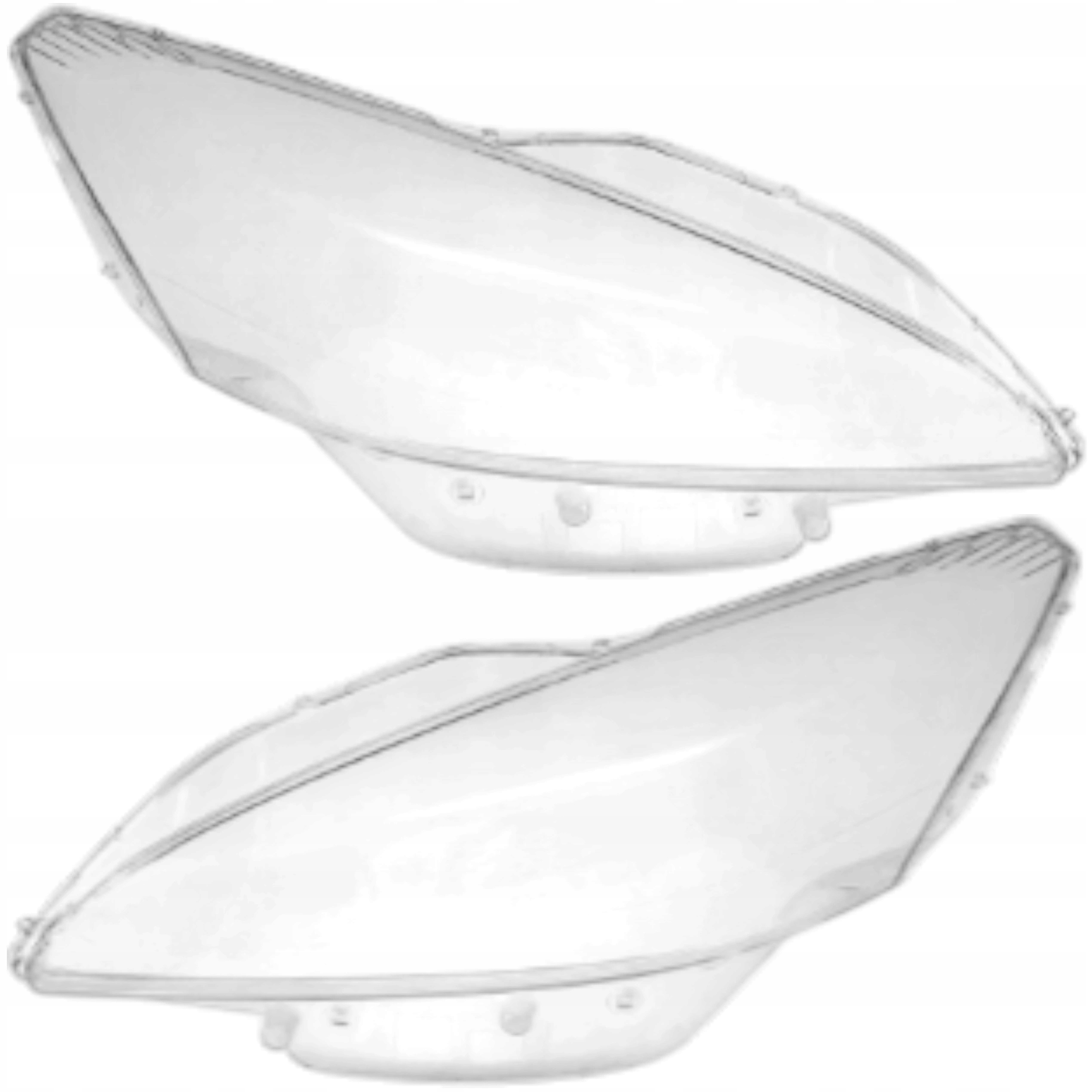 Sada x2 Stínidlo Pravé Levé sklo světlometu lampa Peugeot 508 2010-2014