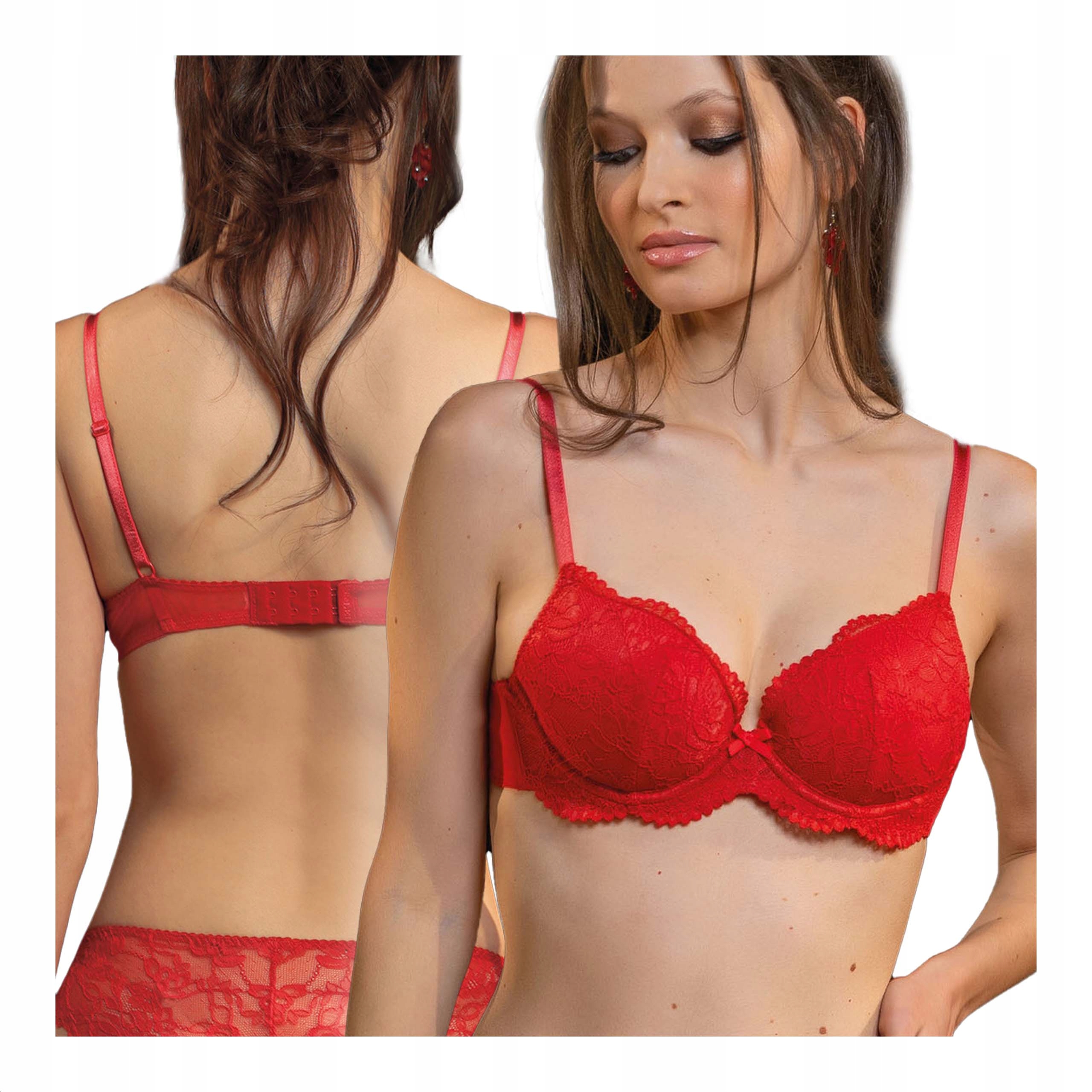 Vyztužená podprsenka s kosticemi a krajkou, sexy modelující Sielei