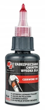 

Moje Auto Klej Do Gwintów Czerwony Silny 50ML