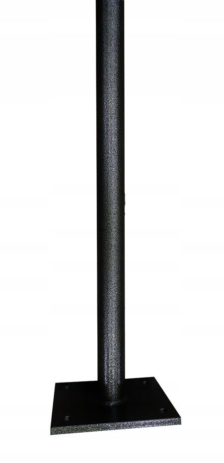 Słup Maszt pod latarnię monitoring oświetlenie2,5m Zasilanie brak informacji sieciowe solarne