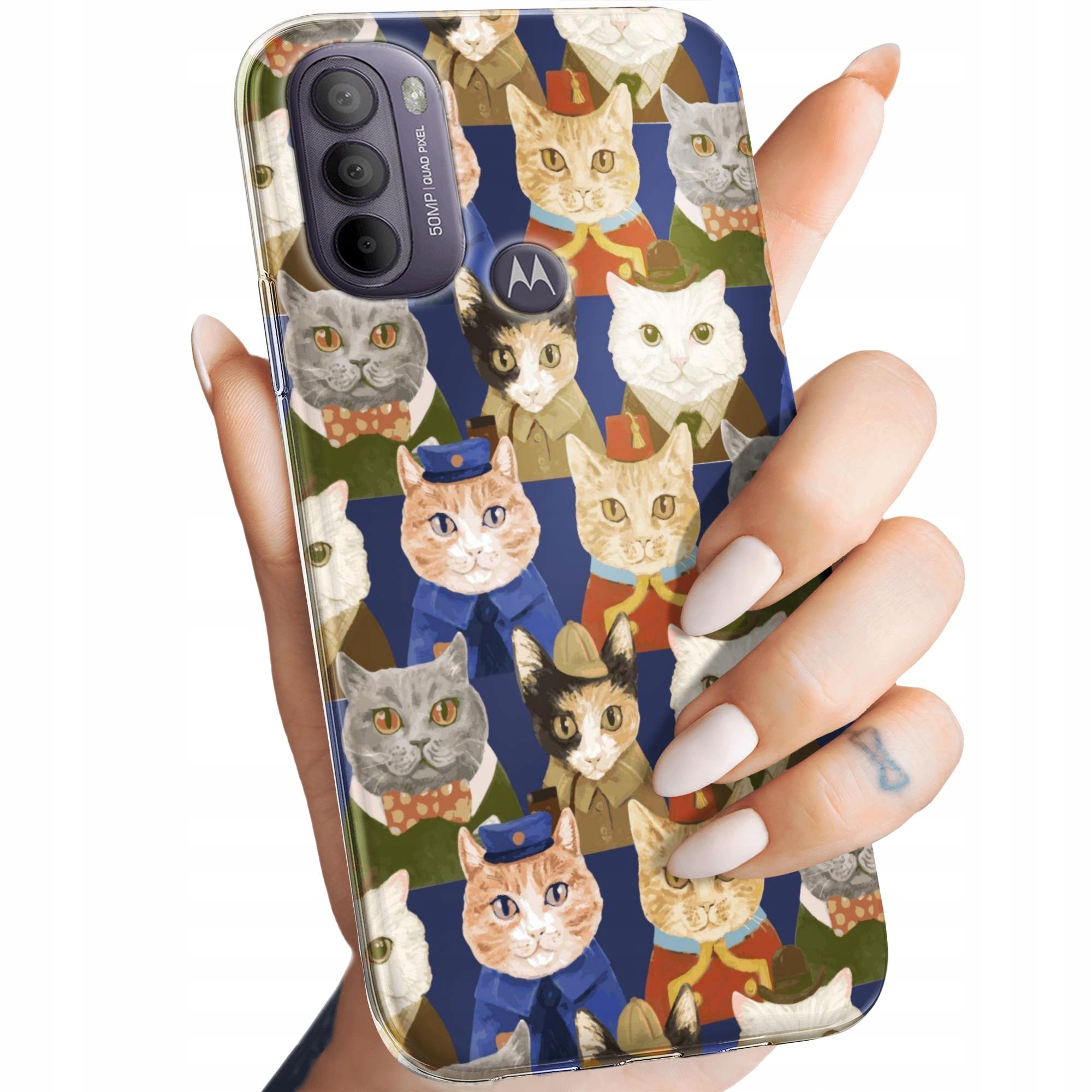 

Etui do Motorola Moto G31 Koty Obudowa Case