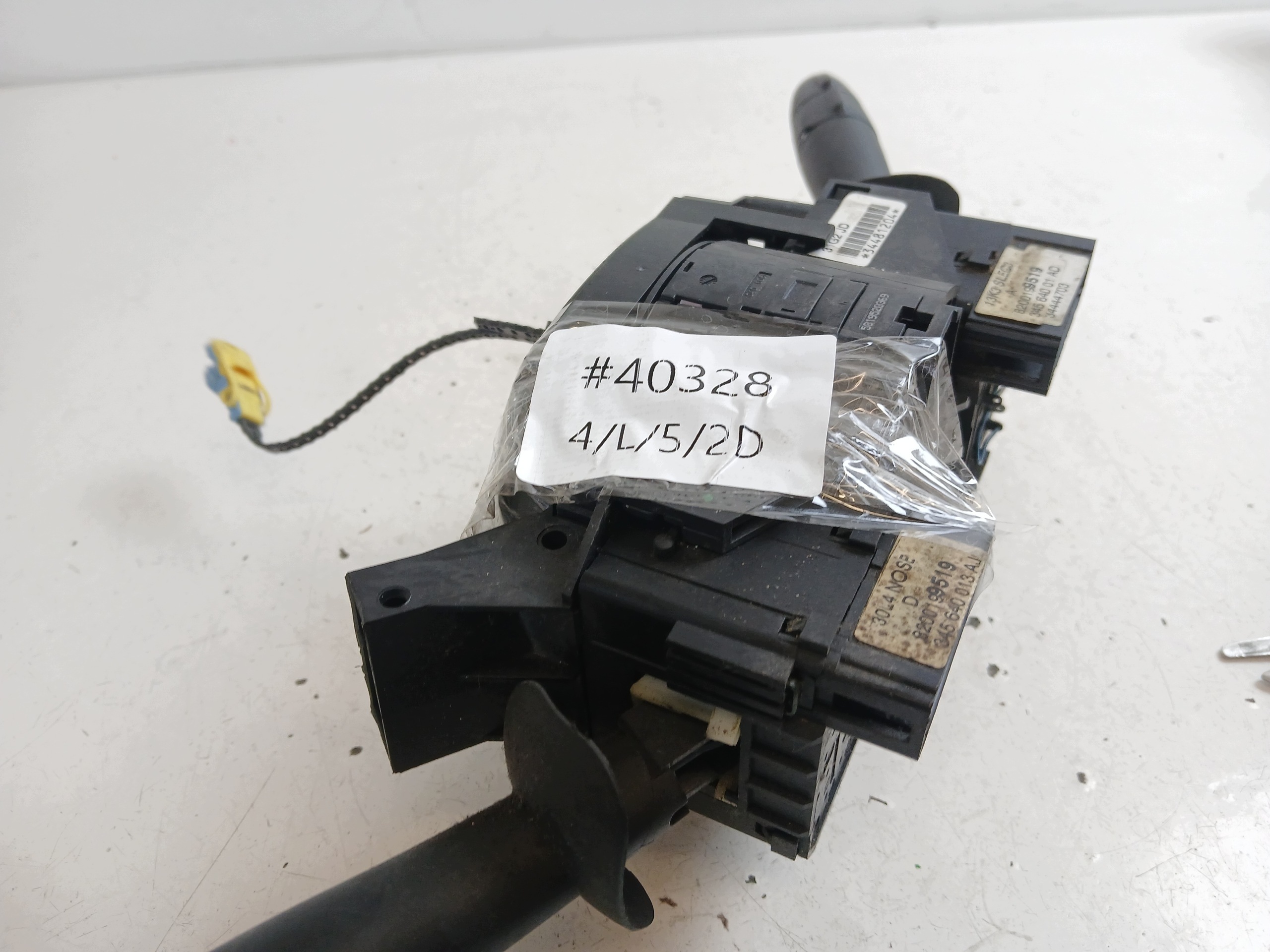 RENAULT MASTER II MOVANO II commande levier commodo sous volant 8200199519