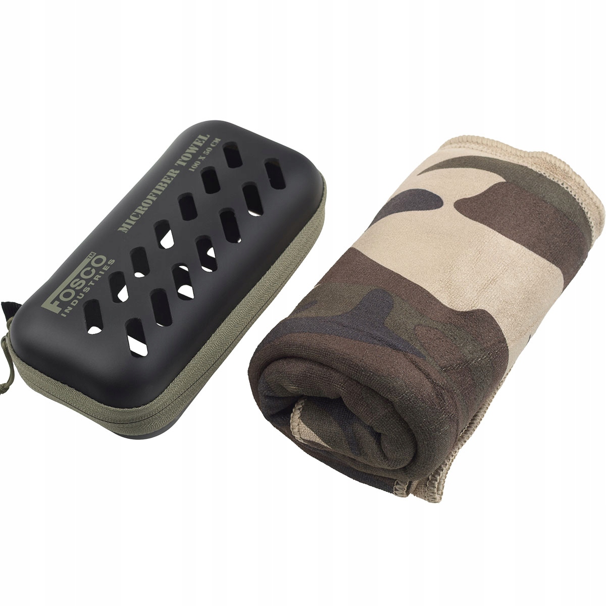 Ręcznik Szybkoschnący z Mikrofibry Fosco 100 x 50cm Woodland Etui