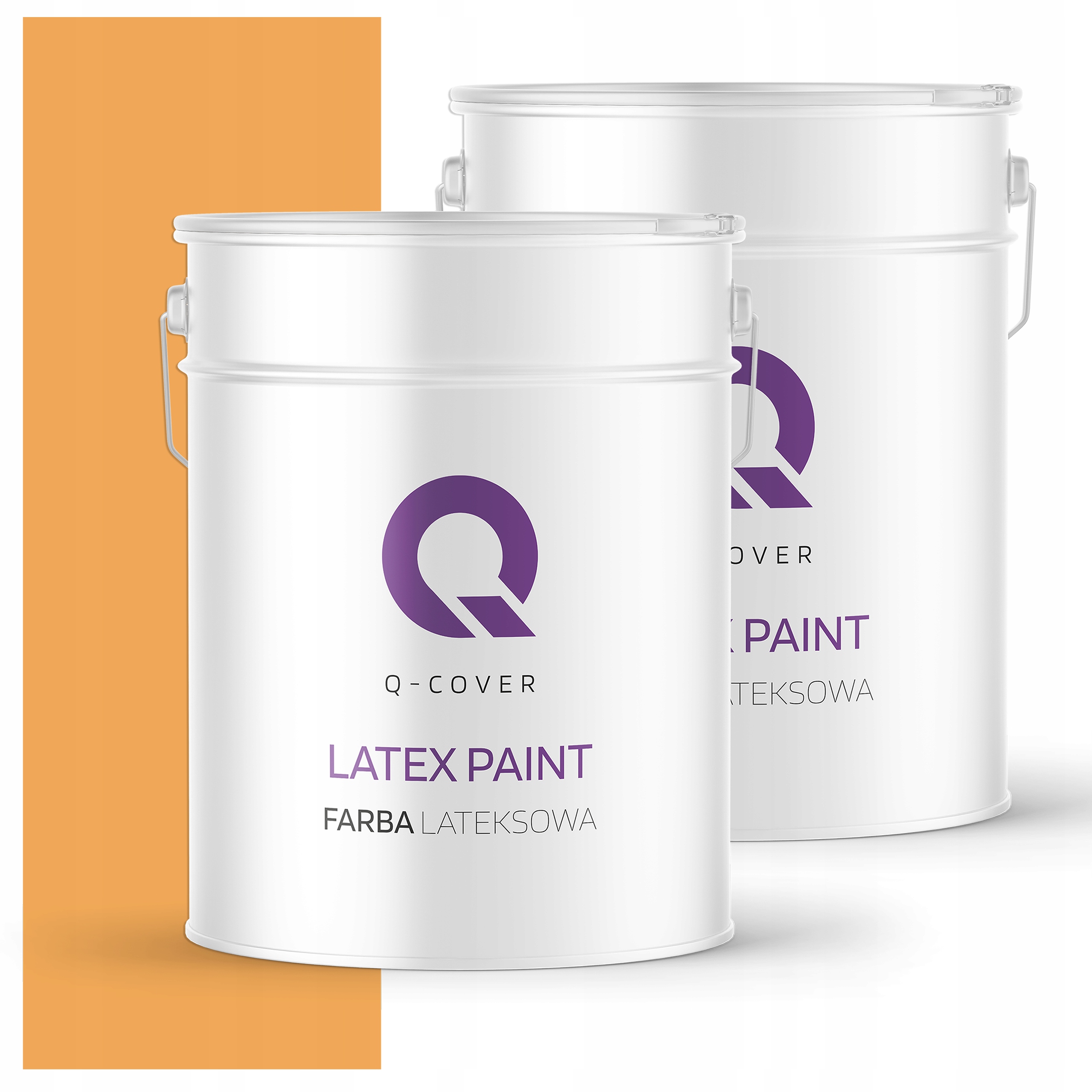 Latexová farba na interiér steny Stropy 10L Hlboká matná farba Tekvicová H6345