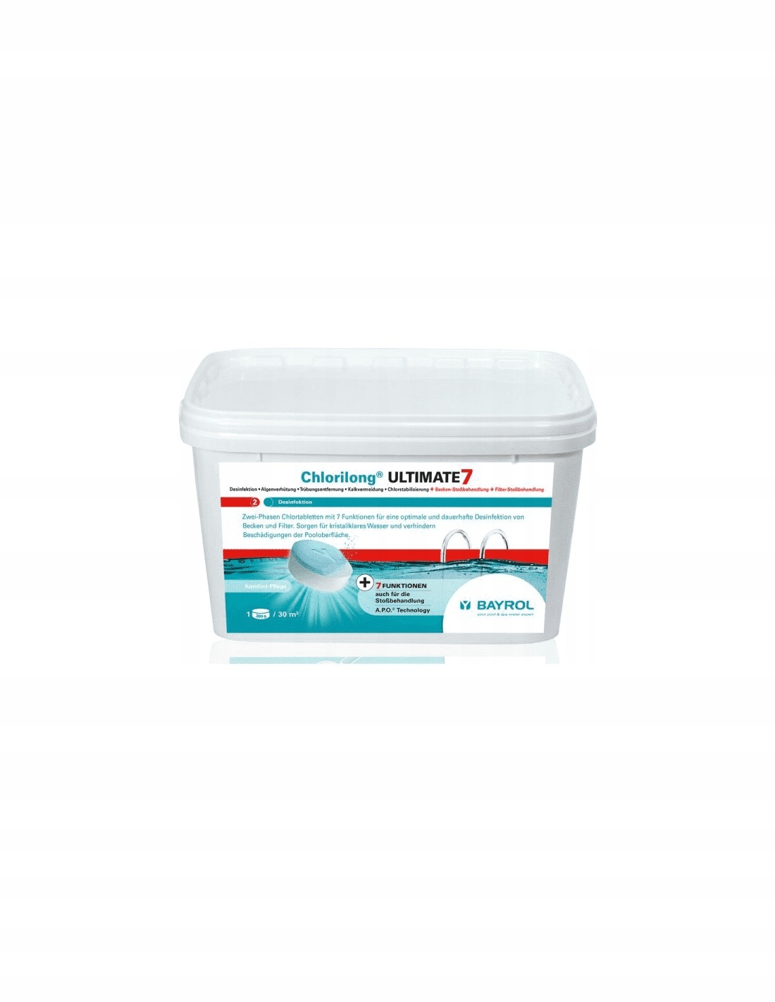

Bayrol Chlorilong Ultimate 7 4.8kg wielofunkcyjne