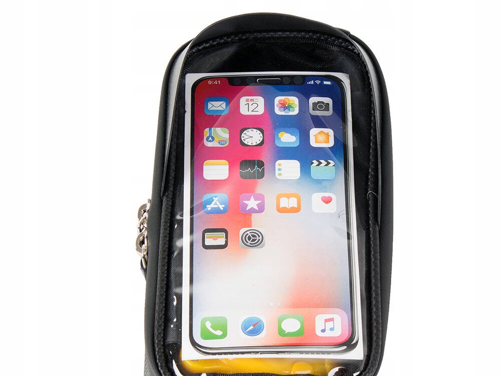 WODOODPORNA TORBA ROWEROWA SAKWA UCHWYT NA TELEFON Model SAKWA TORBA ROWEROWA