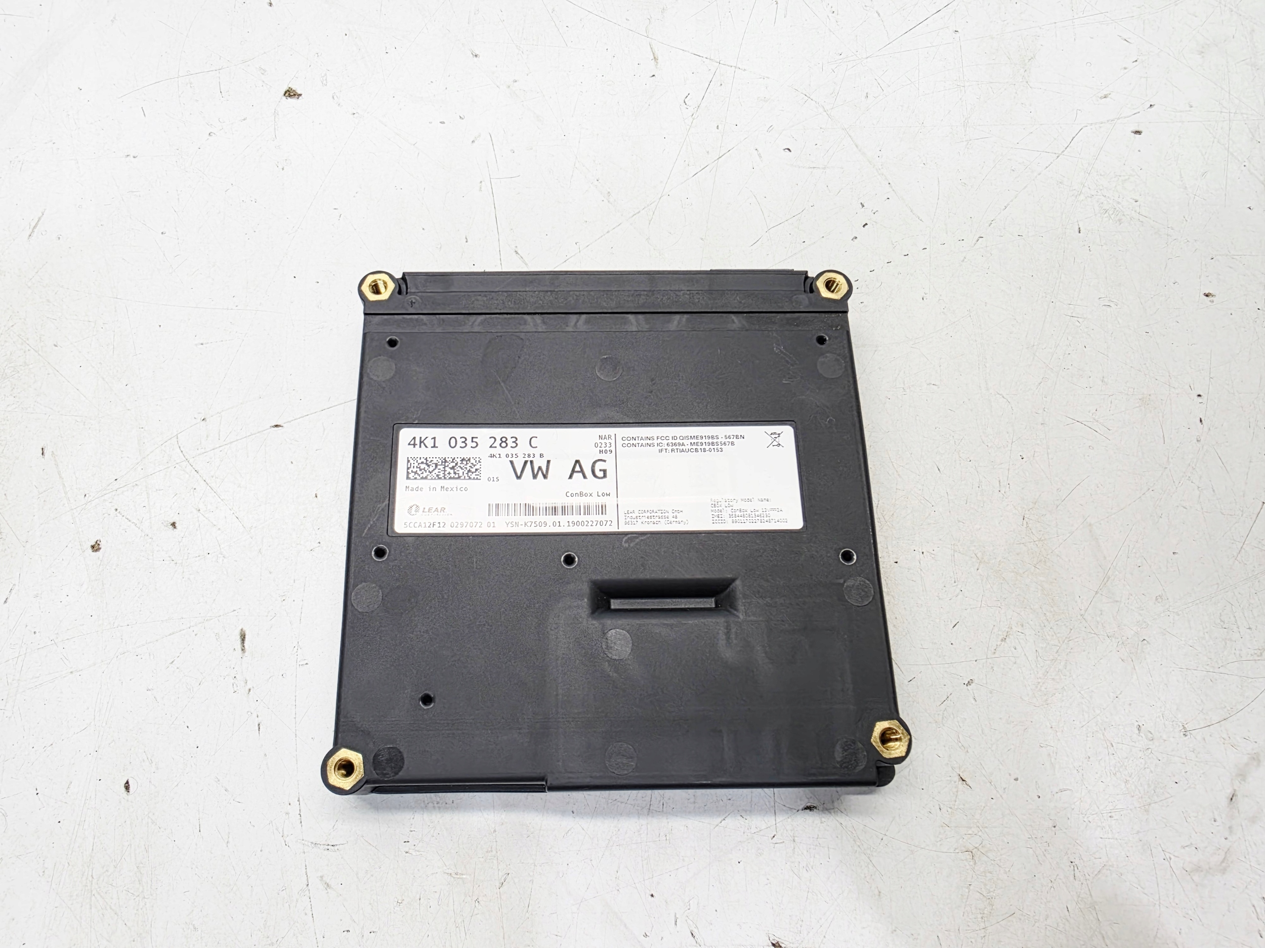 module control unit WZYWANIA POMOCY SOS AUDI A6 C8 Q5 FY 80A 4K1035283C