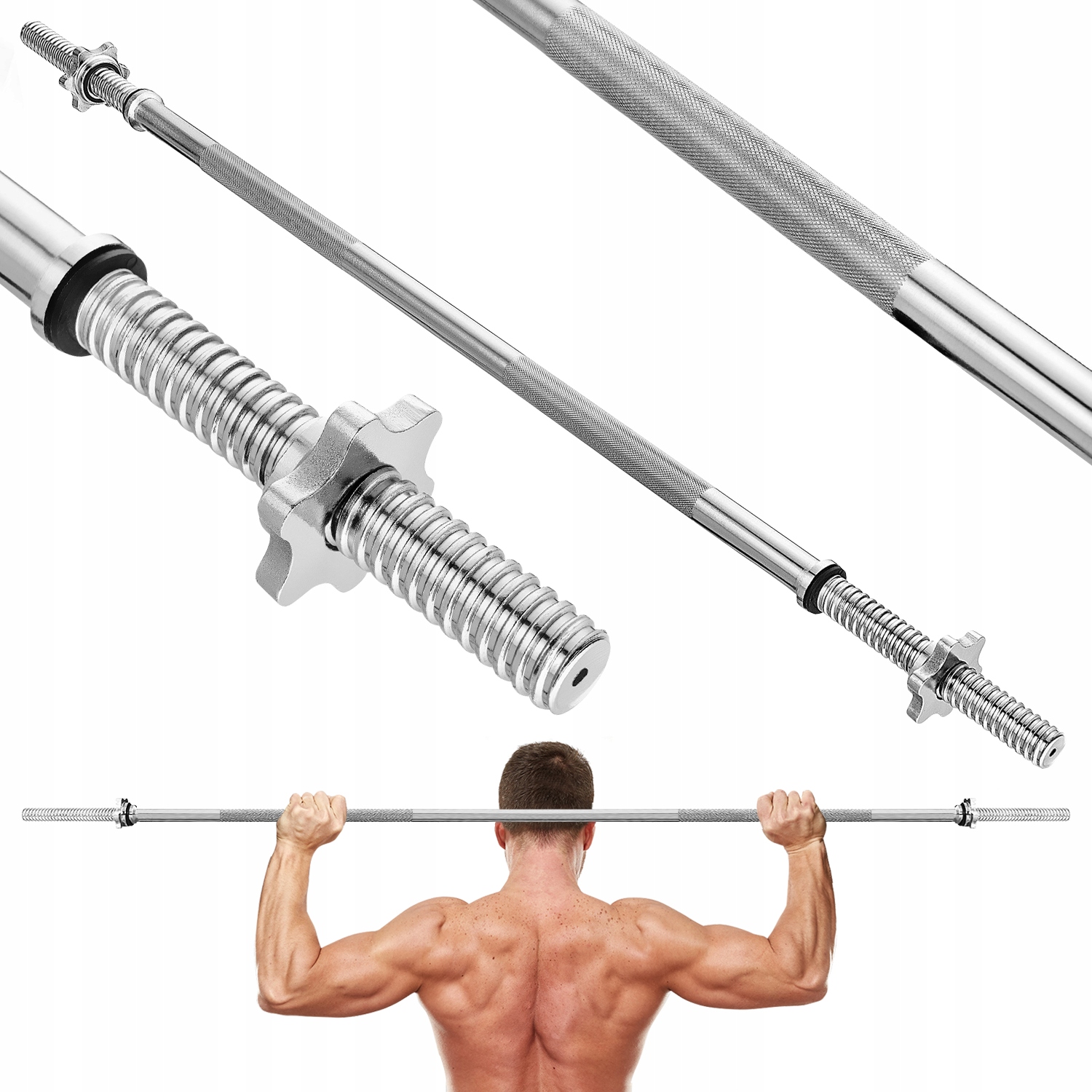 Gryf Prosty 150CM 28MM Gymtek