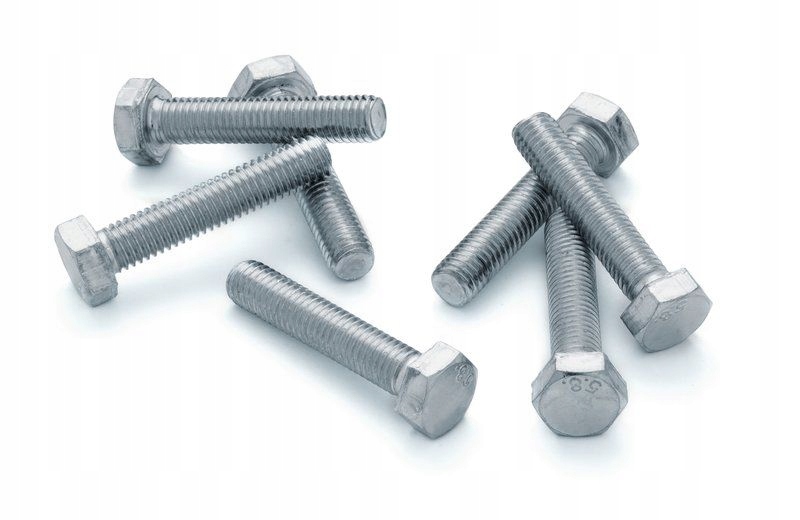 ŚRUBA MASZYNOWA OCYNKOWANA M 10 x 100 kl 5,8 1kg