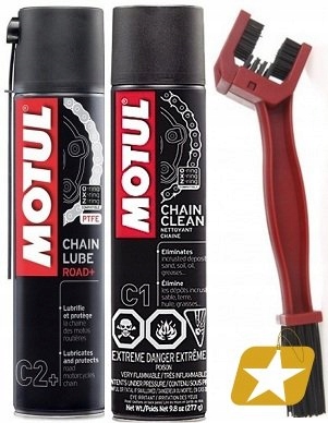 Motul Sada Pro Řetěz C2+ C1 Kartáč