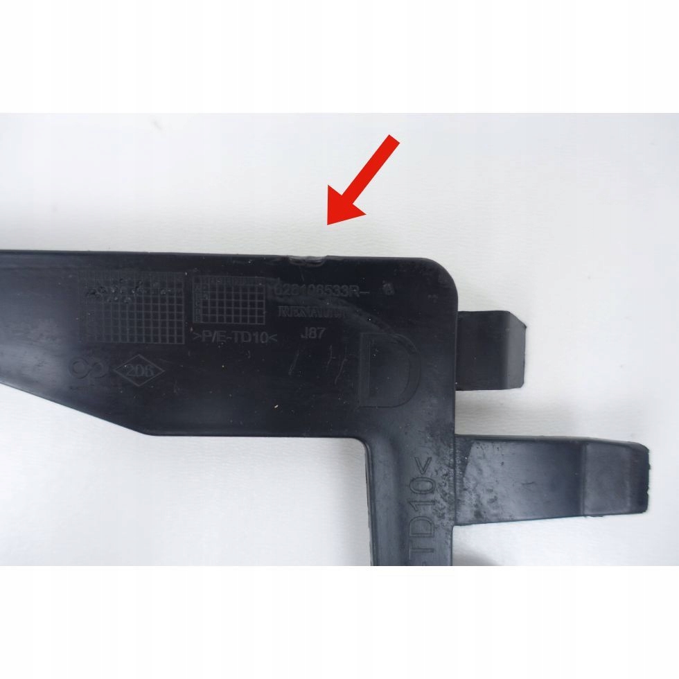 support holder bracket of a bumper right front front RENAULT CAPTUR and 13-19