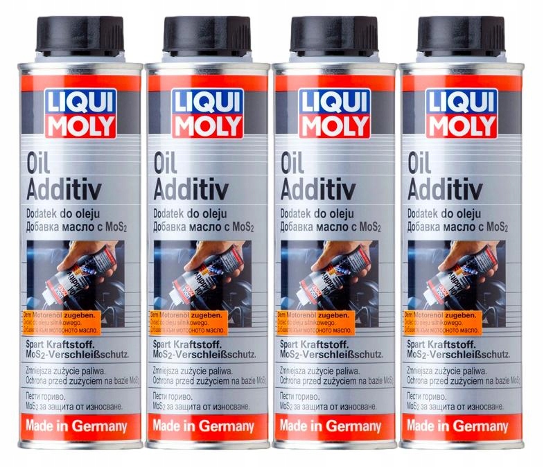 Liqui Moly 4 X Prísada Do Motorového Oleja Disulfidu Molybdénu 8342