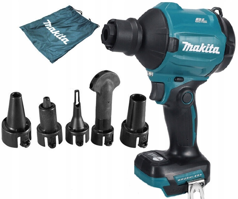 Makita DAS180Z mocna dmuchawa zamiast kompresora