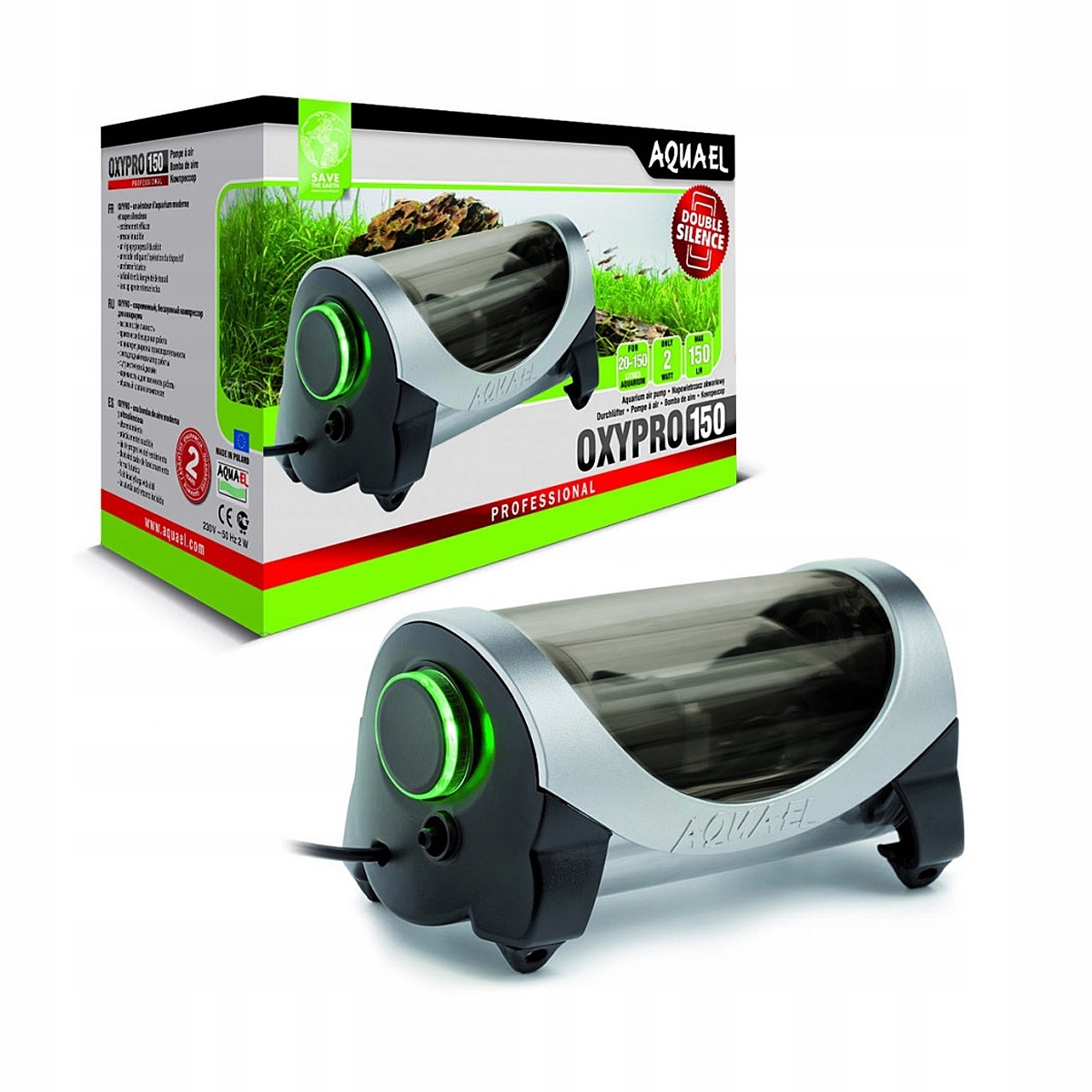 Levně Aquael Provzdušňovač Oxypro 150 tichý