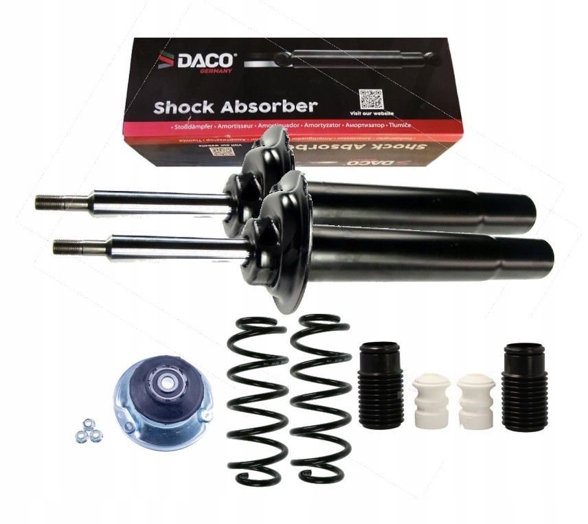 AMORTYZATORY DACO PRZÓD PEŁNY ZESTAW BMW 5 E39