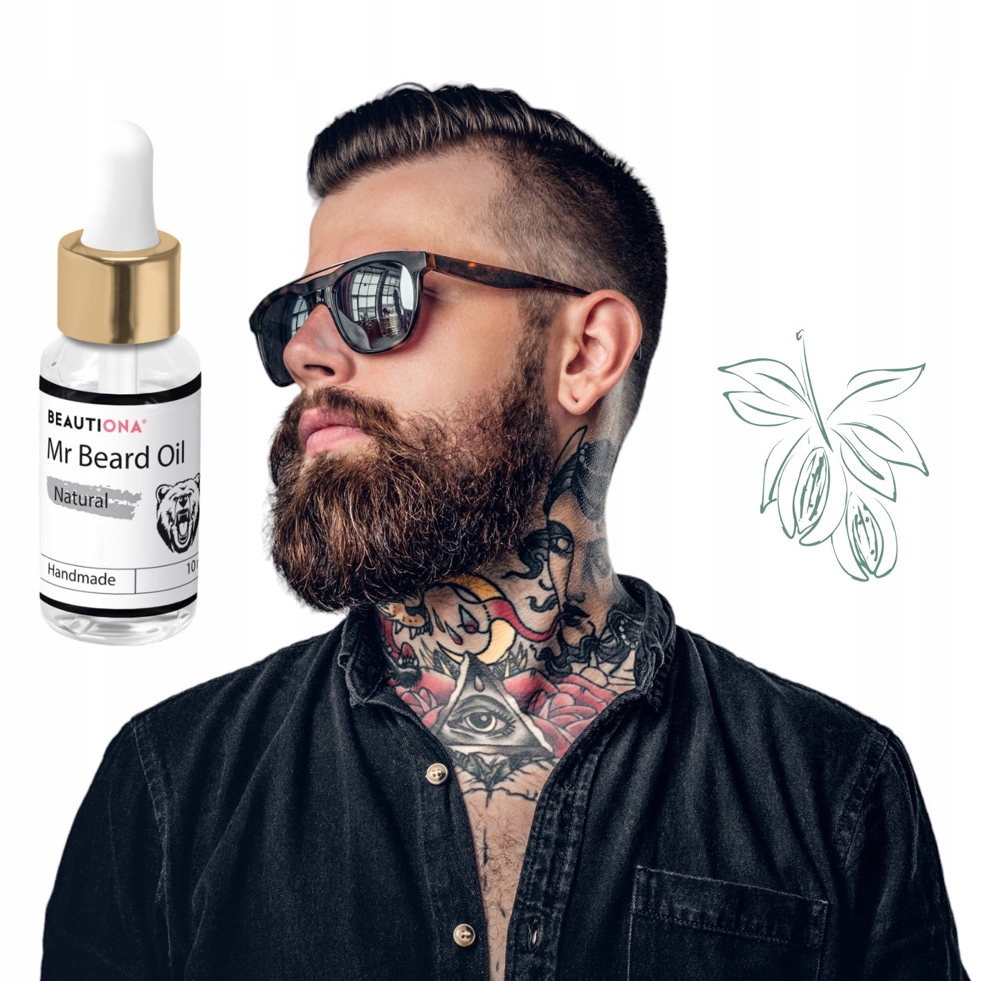 MR BEARD OIL Olejek do brody 10ml
