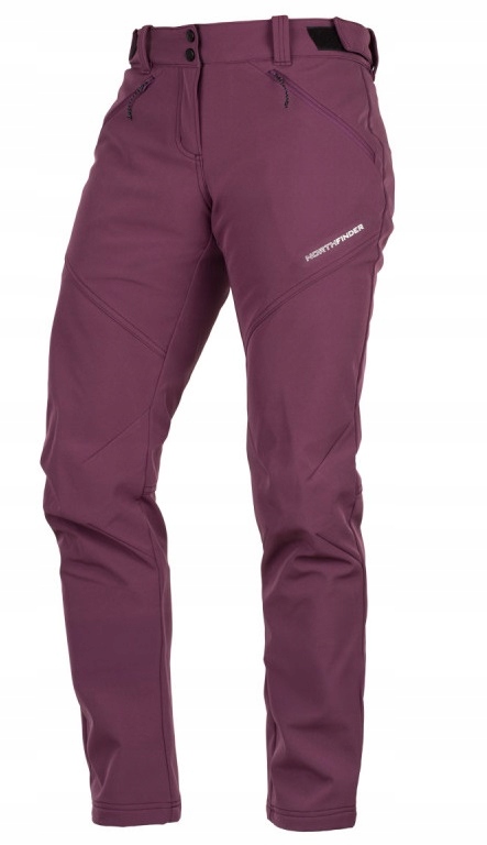 Spodnie Damskie North Finder Darci dark grape S