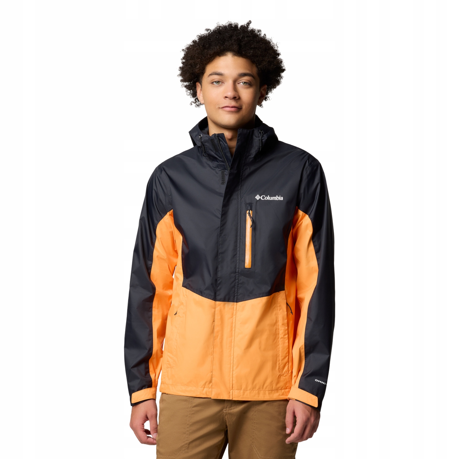 Columbia Pouring Adventure III Jacket [M] Pánská bunda Polyester Oranžová