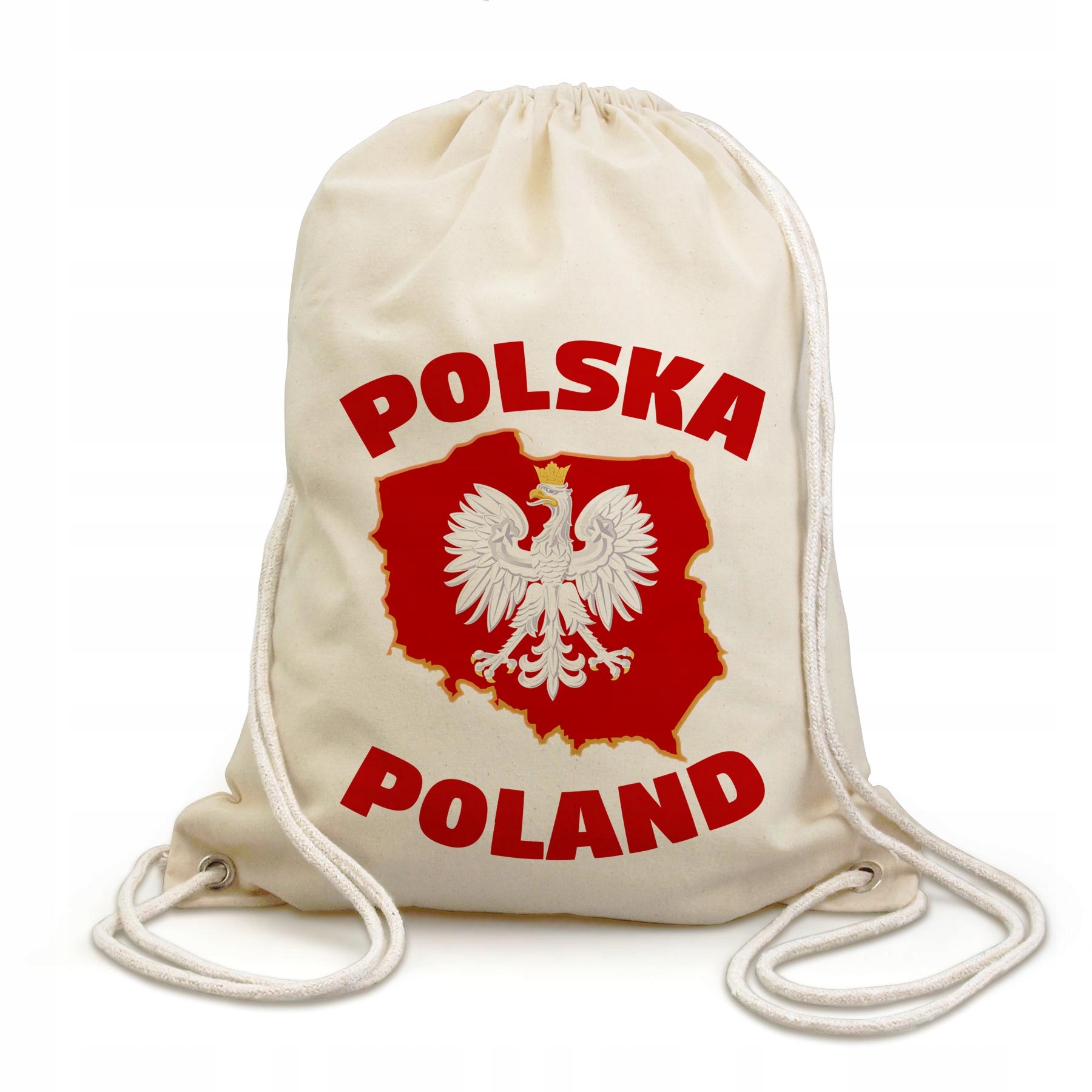 

Plecak Worek Orzeł na Mapie, natural