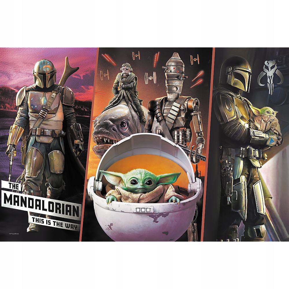 

Puzzle 300 Star Wars Gwiezdne Wojny Yoda 8+ Trefl