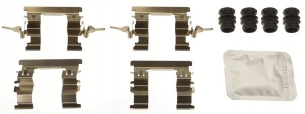 ZESTAW MONTAŻOWY KLOCKÓW PRZÓD PFK685 TRW NISSAN