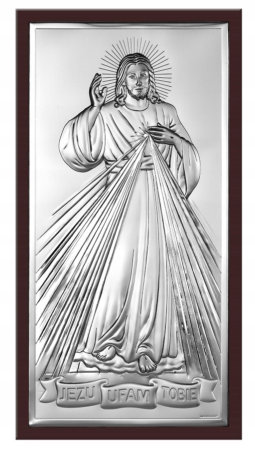 Obraz Milosrdný Ježiš 6443/2XWM Gravírovanie Zadarmo!