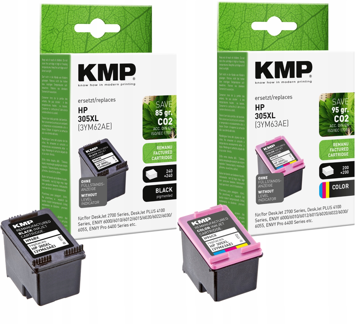 Tusz do Hp 305 XL czarny i kolor zestaw