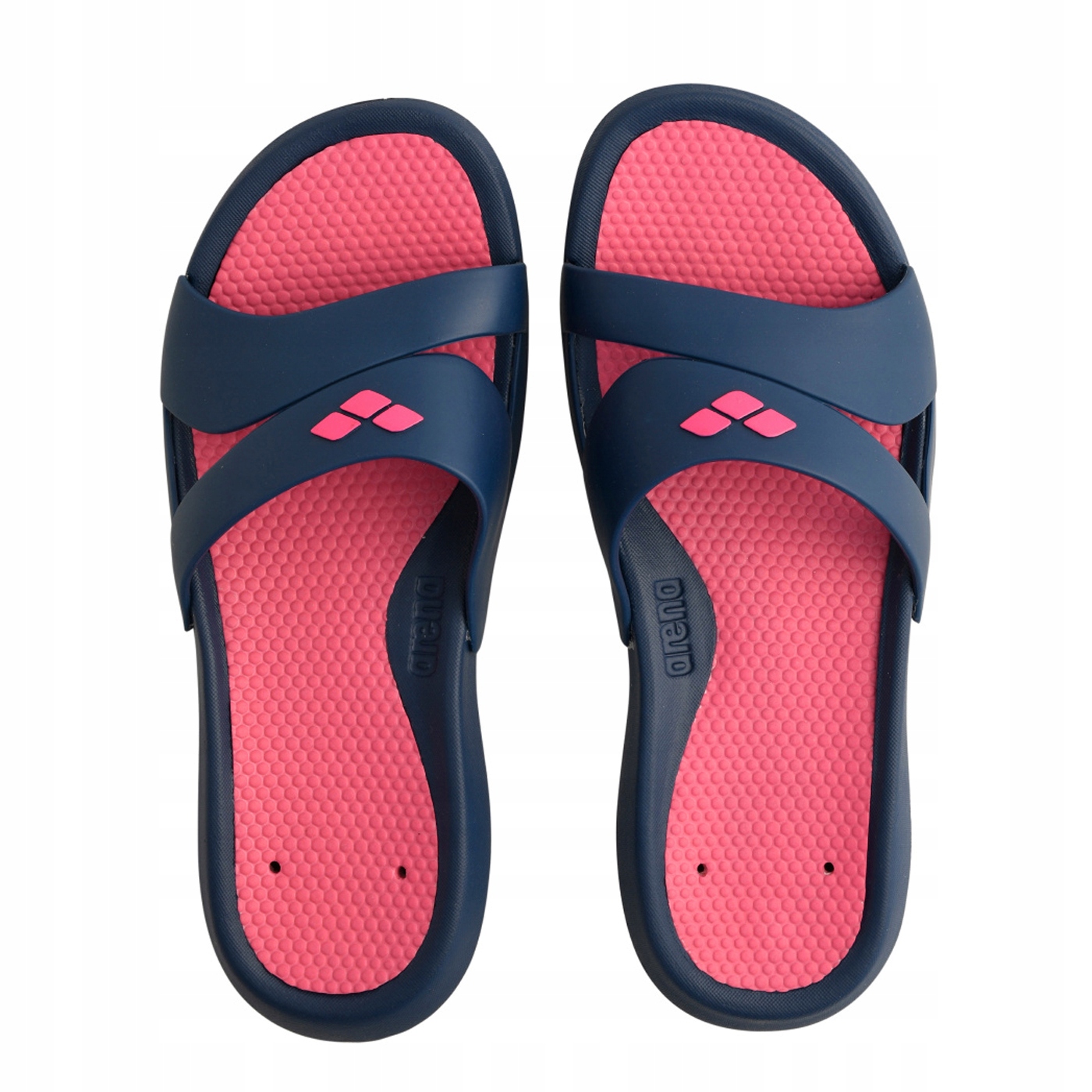 Arena Klapki Damskie Siłownia Na Basen Plażę Nina Różowe 41