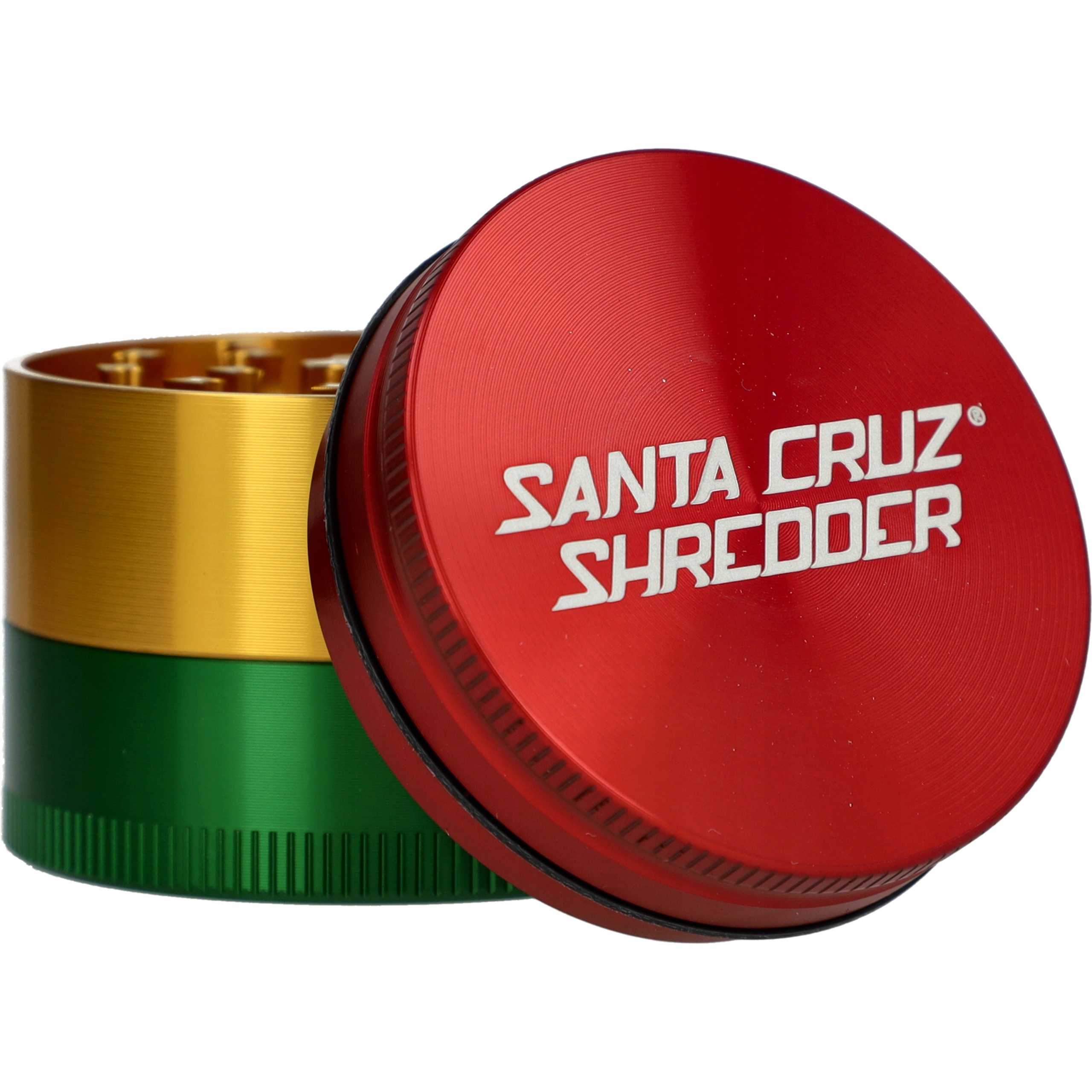 Młynek do suszu ziół Santa Cruz Shredder 3 cz. śr. 54 mm MEDIUM Rasta ...
