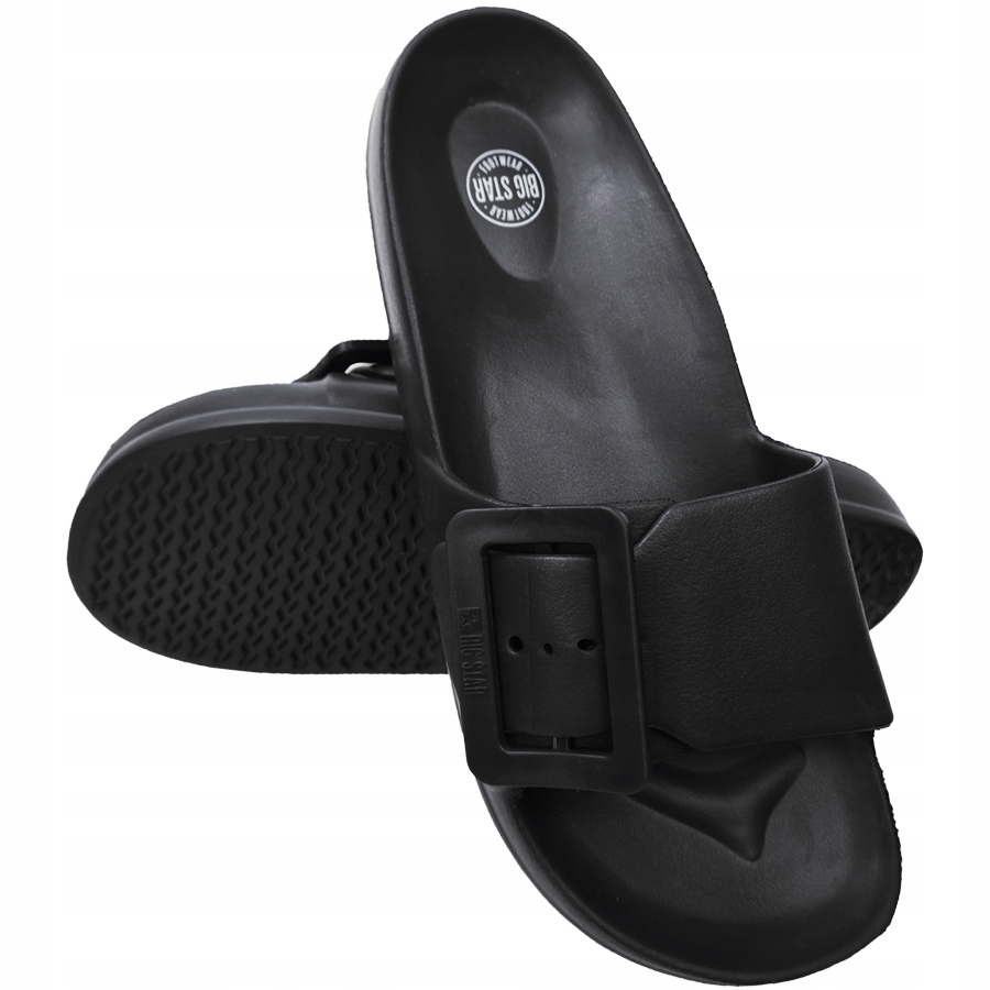 

Klapki Big Star damskie czarne FF274a389 39