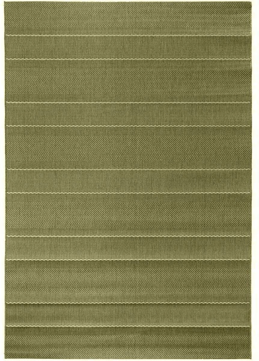 Zelený koberec typu sisal, plochý na terasu, vonkajší, vnútorný 200x290