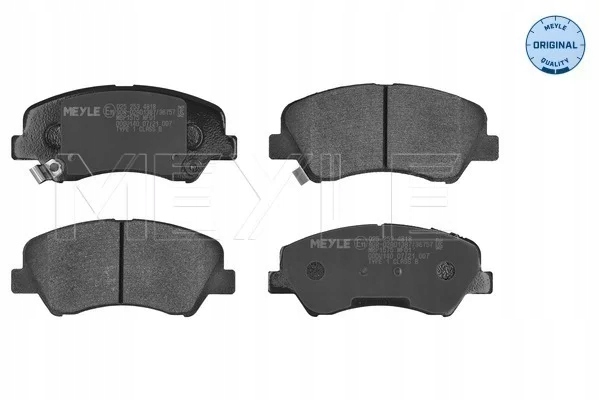 2× MEYLE 37-15 521 0037/PD тормозной диск + тормозные колодки 025 253 4818
