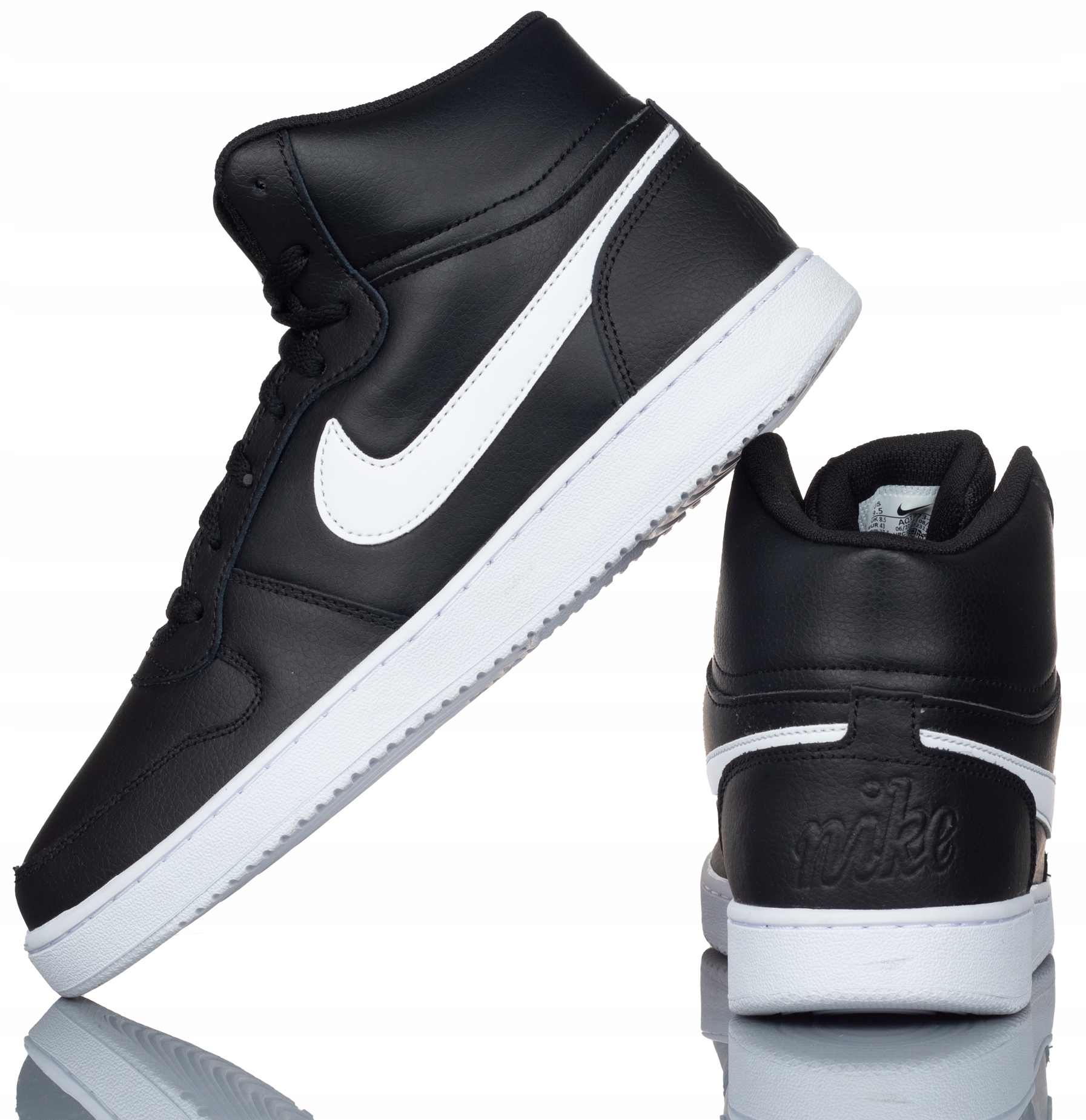 BUTY MĘSKIE SPORTOWE NIKE EBERNON MID AQ1773 002