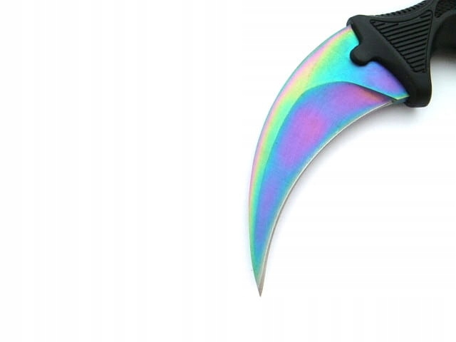 НІЖ КАРАМБІТ CS:GO FADE RAINBOW COUNTER STRIKE RAINBOW 420 СТАЛЬ