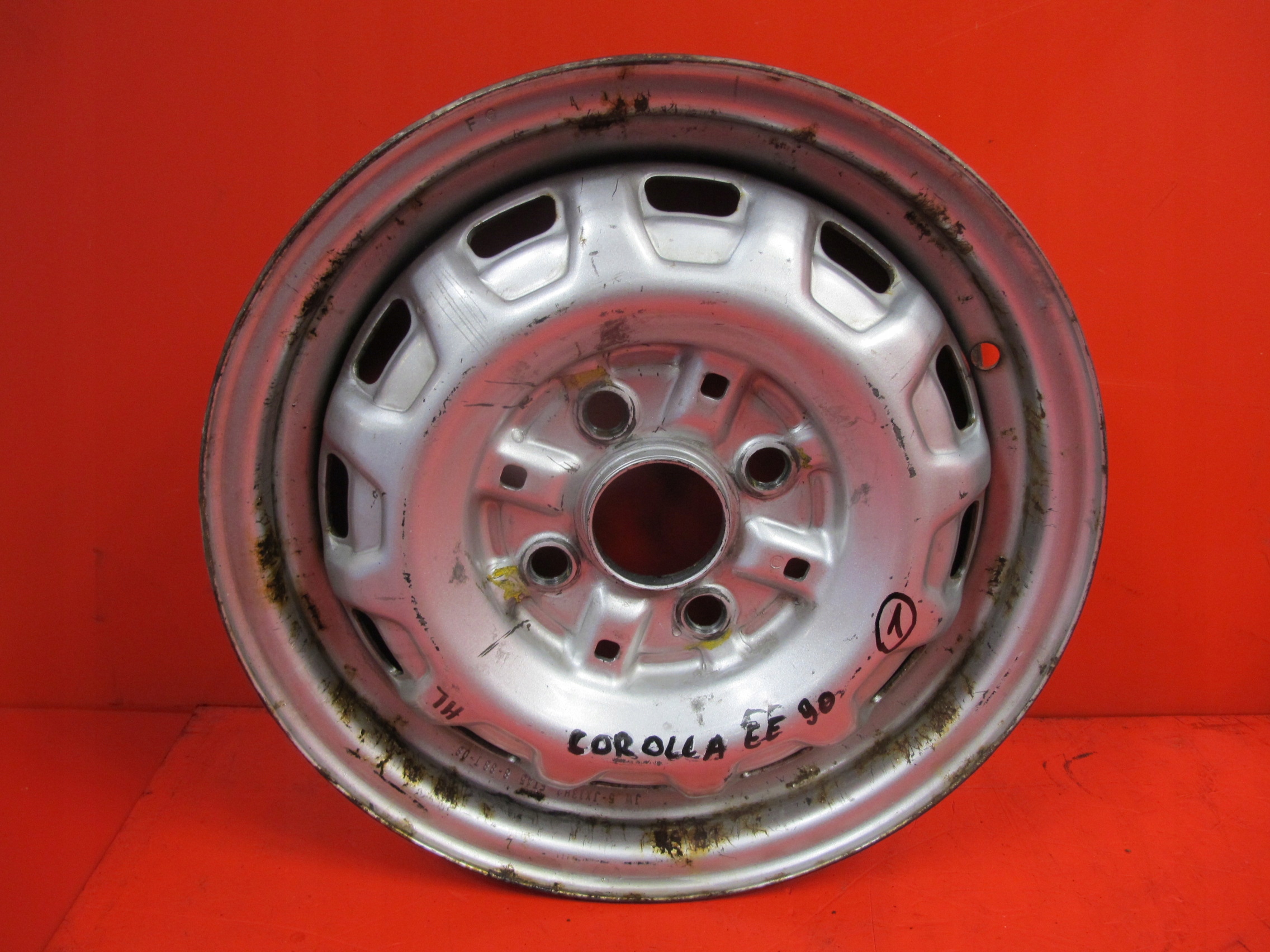 TOYOTA COROLLA E9 EE90 felnik 13 5J 4x100 ET45