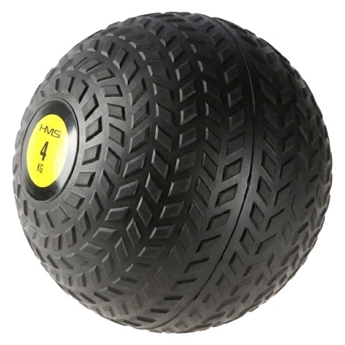 Piłka fitness slam ball 4kg lekarska do ćwiczeń i uderzeń o ziemię Hms