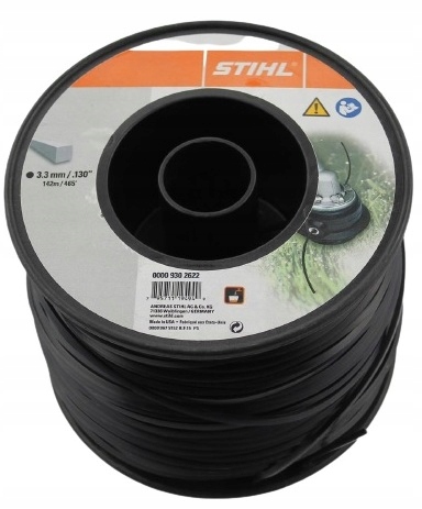 Żyłka Stihl 3,3 mm kwadratowa czarna 137 m