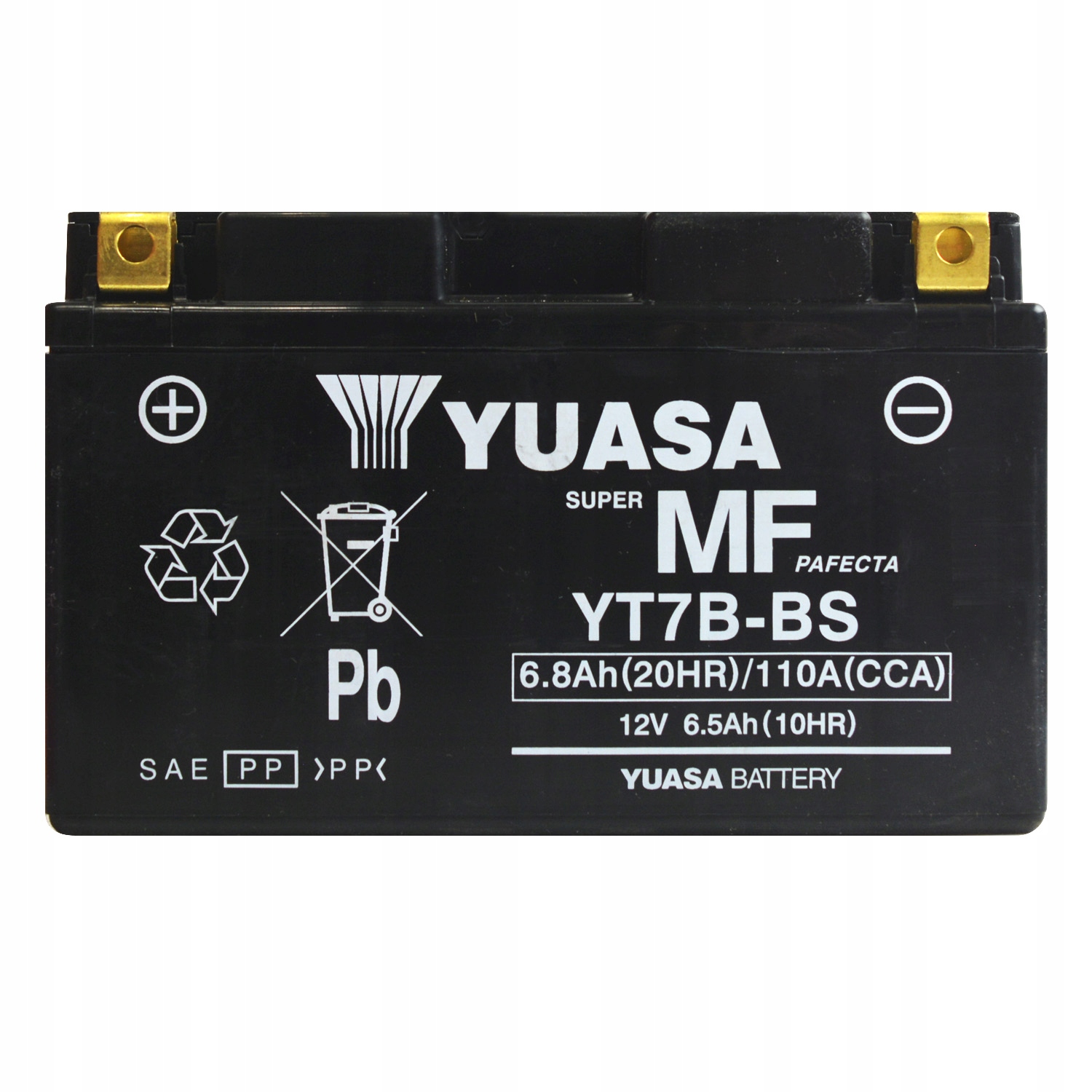 Yuasa YT7B-BS 12V 6,5AH 110A L+ Uruchomiony!!!