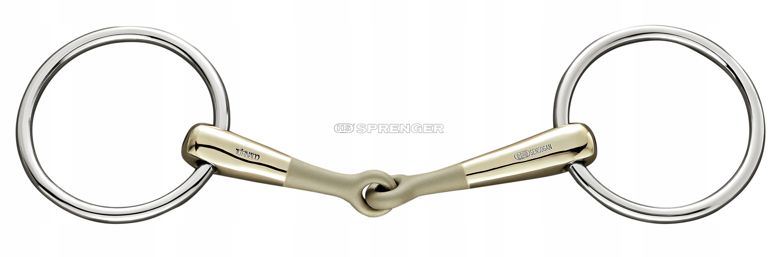 SPRENGER, Wędzidło TURNADO pojedynczo łamane 12,5