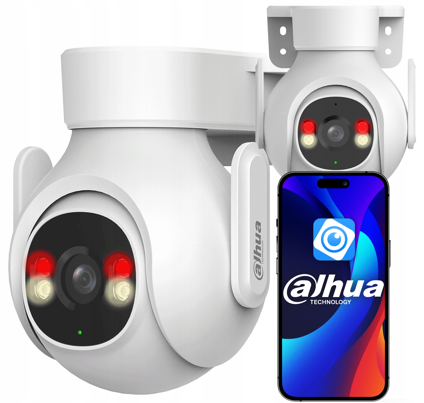 WiFi otočná kamera Dahua 5Mpx 3K Venkovní mikrofon Reproduktor Aplikace