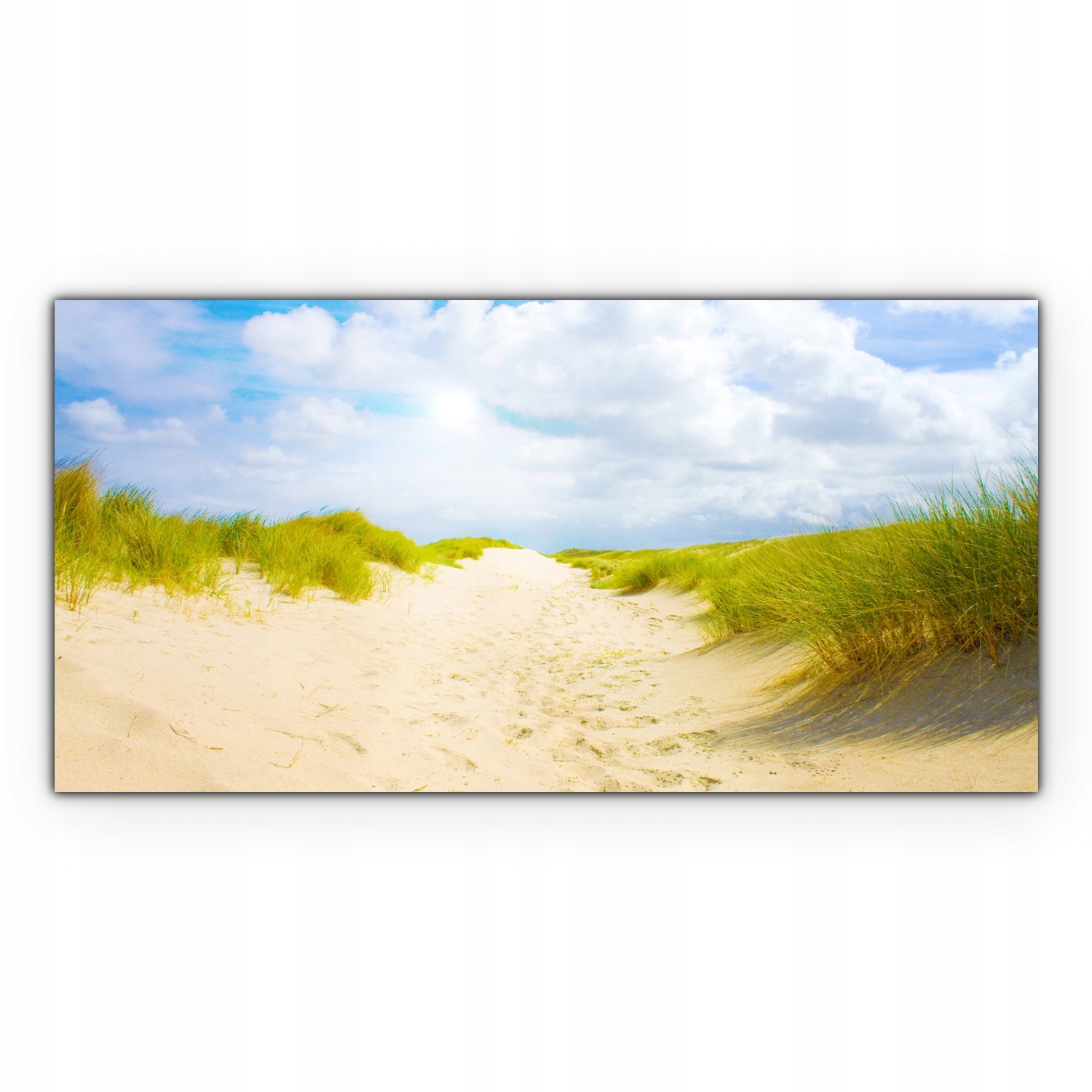 

Canvas płótno do sypialni 140x70 Wydmy Morze Plaża