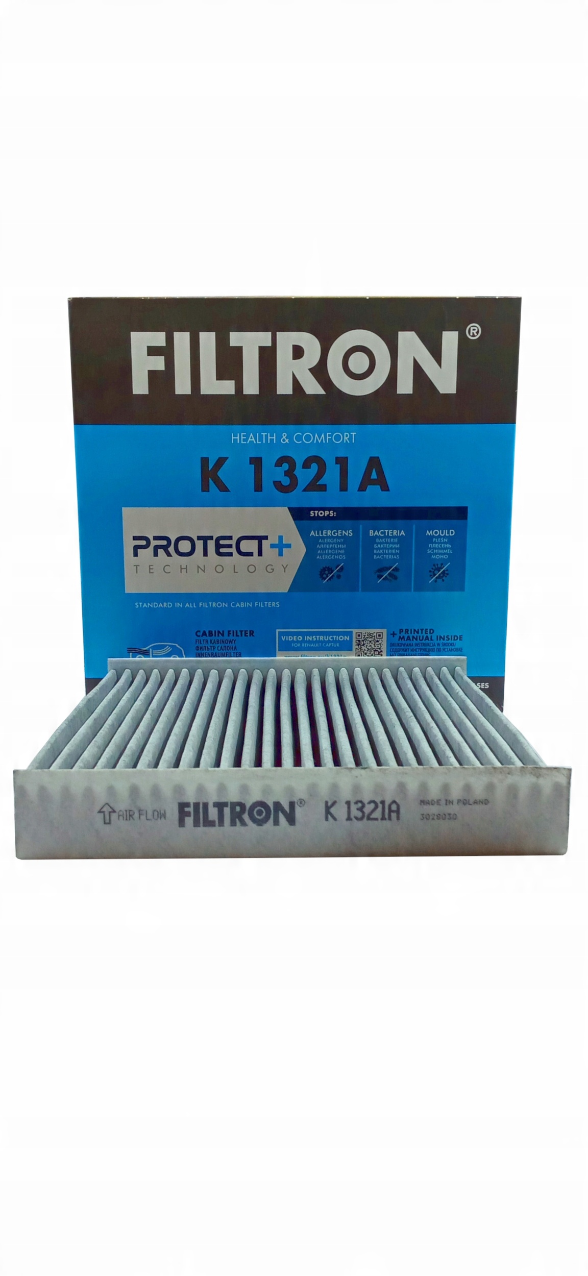 

K1321A Filtron Filtr Kabinowy do Dacia Renault