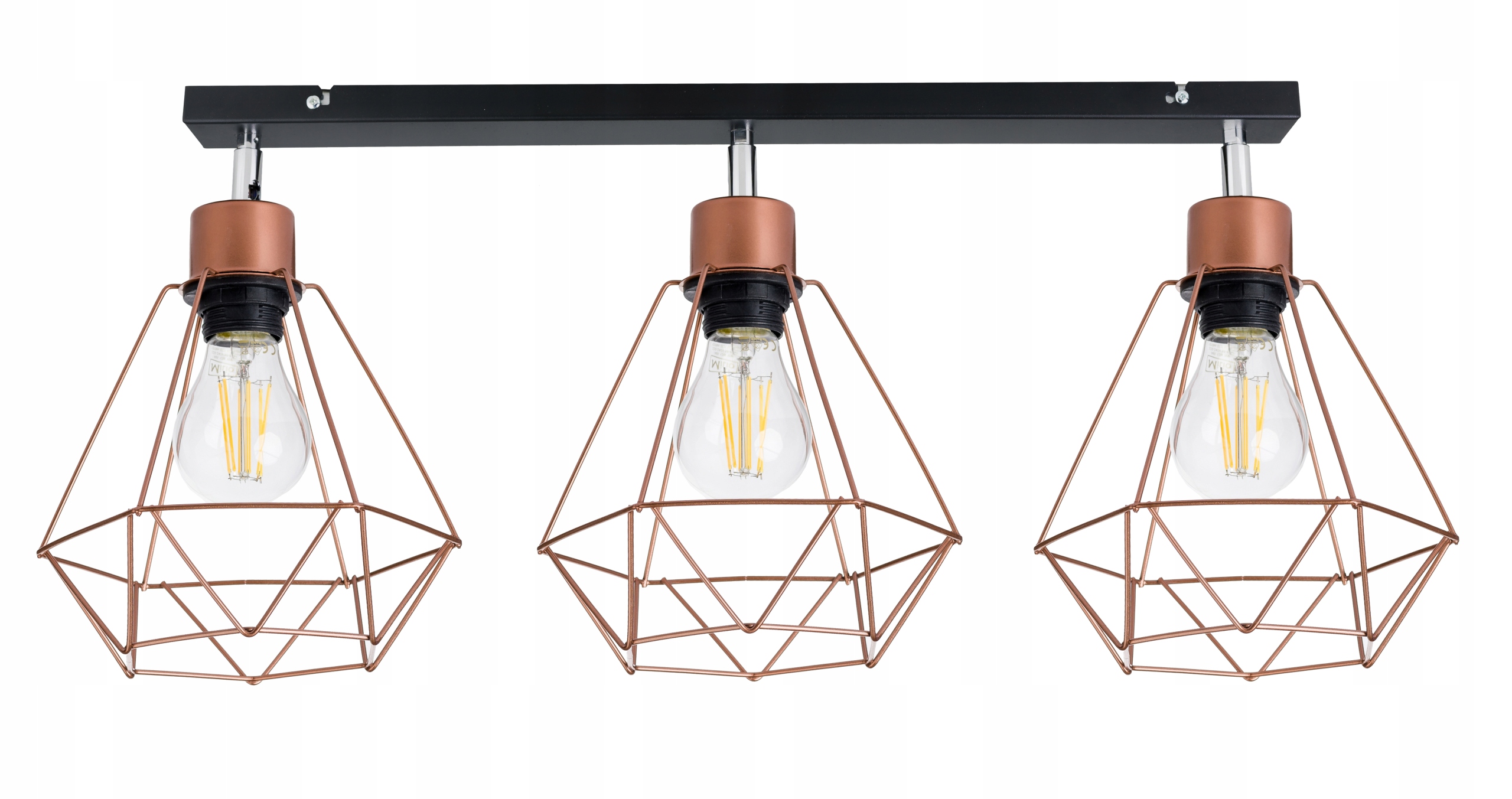 Lampa stropní svítidlo pohyb stropní lustr loft drát diamant