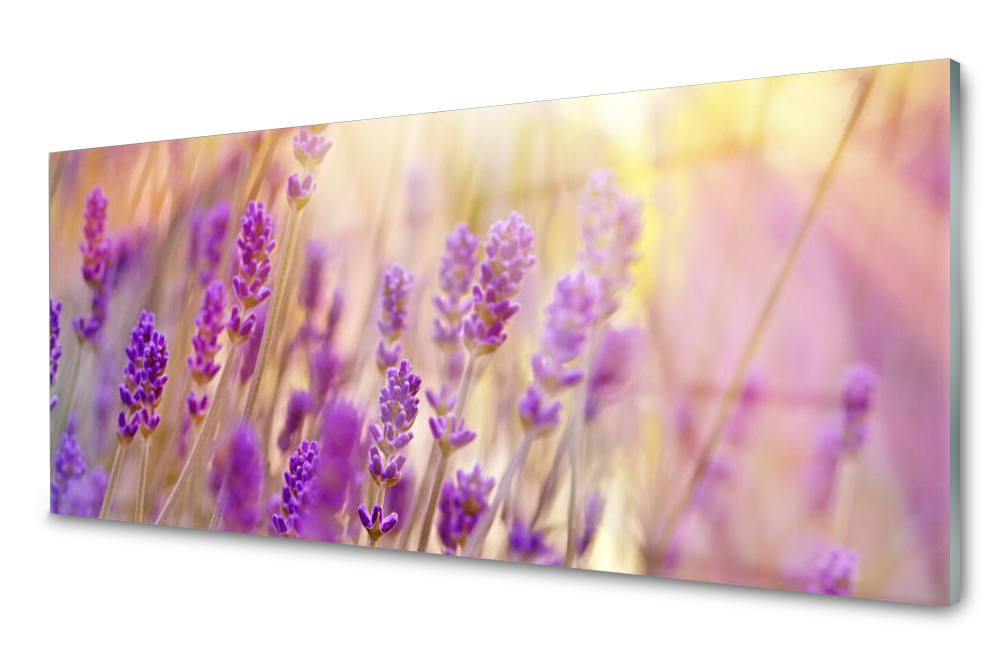 

Panel szklany do kuchni Kwiaty Roślina 125x50