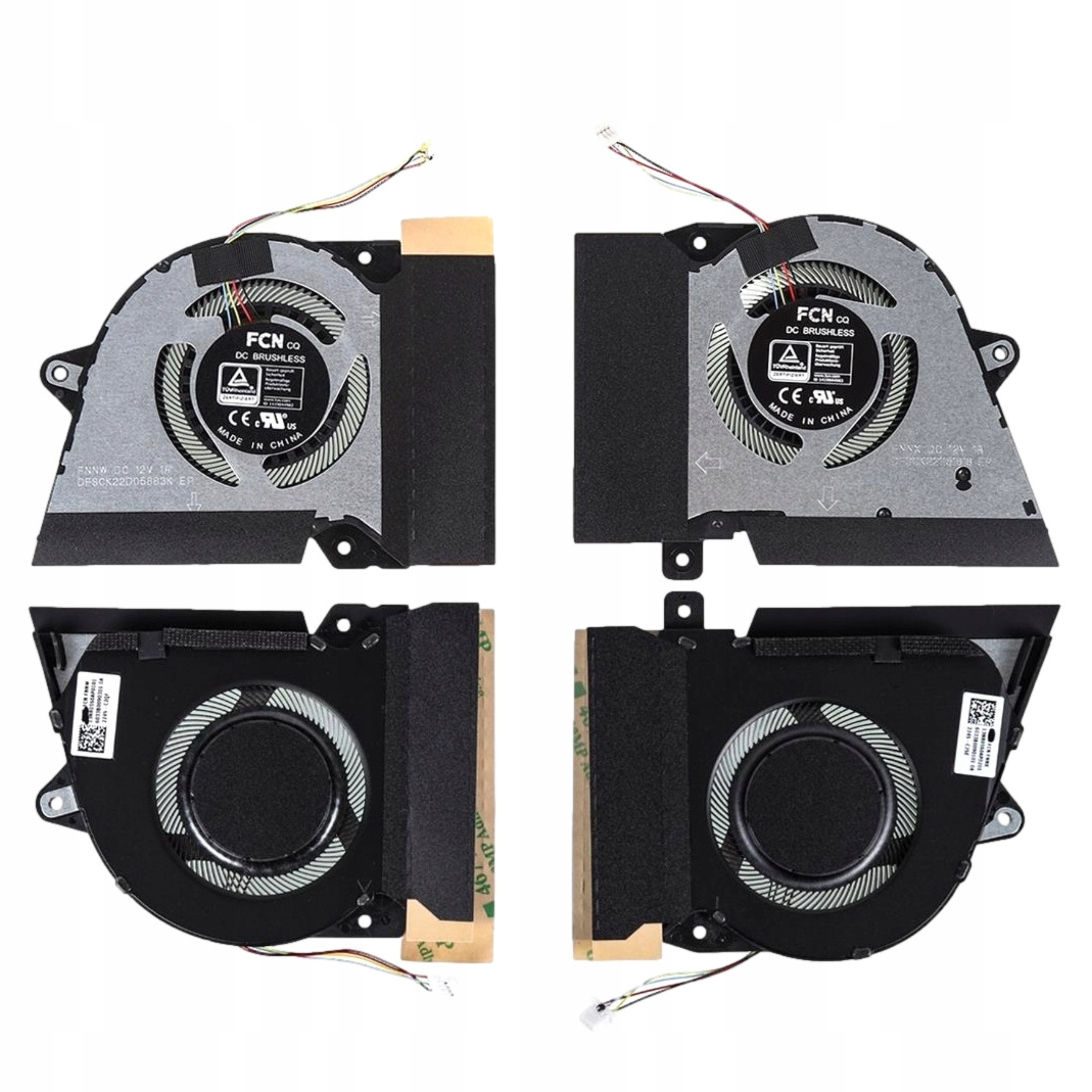 Ventilátory Asus Rog Zephyrus G14 GA401Q GA401QC GA401QE Cpu Gpu Originál