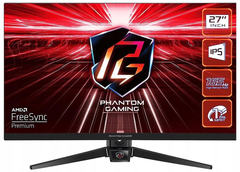 Asrock monitor PG27FF1A 27" Ips 1920x1080 165Hz/ 250cd/m2 1ms 8bi