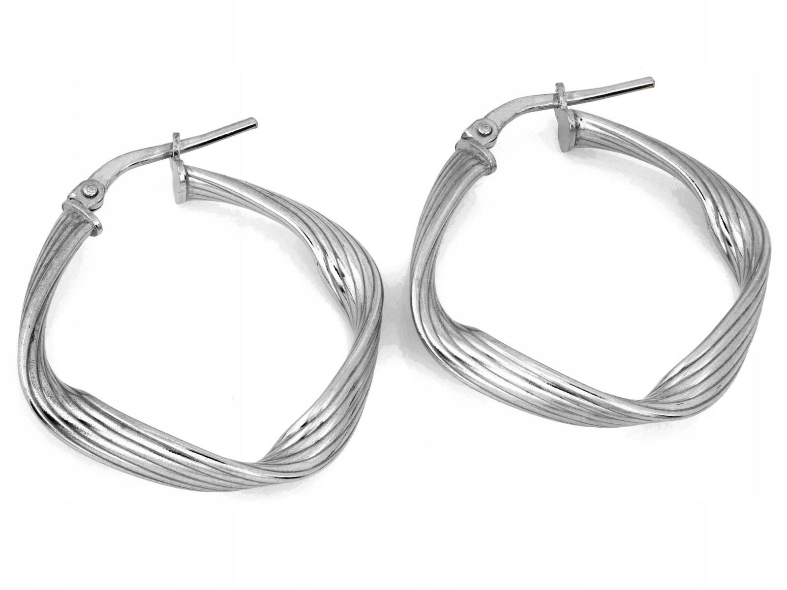 Módní stříbrné náušnice s 925 3.66g anglickým složením jako dárek